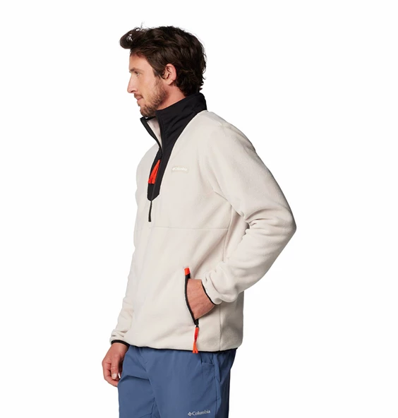 Columbia Am3637 Sequoia Grove Half Zip Fleece Erkek Polar - 3
