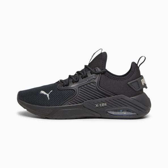 Puma X-Cell Nova-PUMA Black-Concrete Gray Erkek Spor Ayakkabı