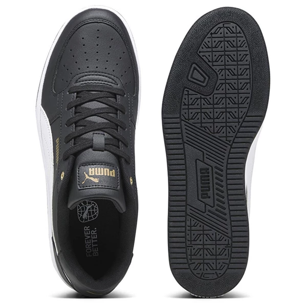 Puma Puma Caven 2.0 PUMA Black-PUMA White-Gol Erkek Spor Ayakkabı - 3