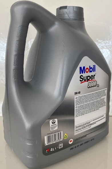 MOBİL SUPER 3000 X1 5W-40 TAM SENTETİK 4 L MOTOR YAĞI 2024 - 4