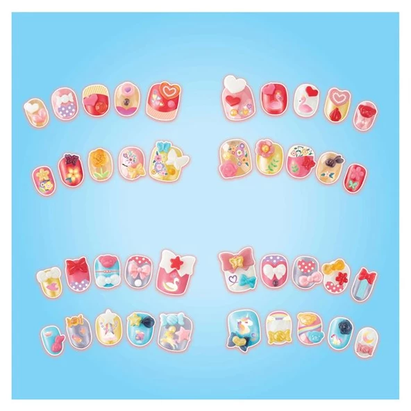 Adore Oyuncak AquaBeads Tırnak Kalp ve Kurdele Yedek Kit 35059 - 7