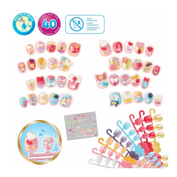 Adore Oyuncak AquaBeads Tırnak Kalp ve Kurdele Yedek Kit 35059 - 2