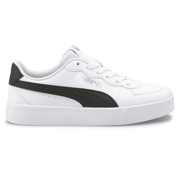 Puma Skye Clean-Puma White-Puma Black Kadın Spor Ayakkabı - 1