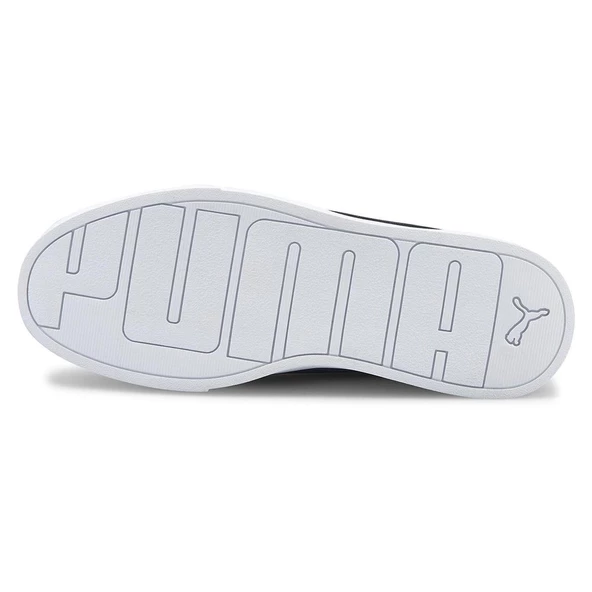 Puma Skye Clean-Puma White-Puma Black Kadın Spor Ayakkabı - 4
