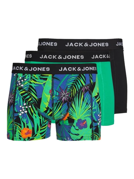 Jack & Jones Jacflower Mix Trunks 3 Pack Erkek Boxer