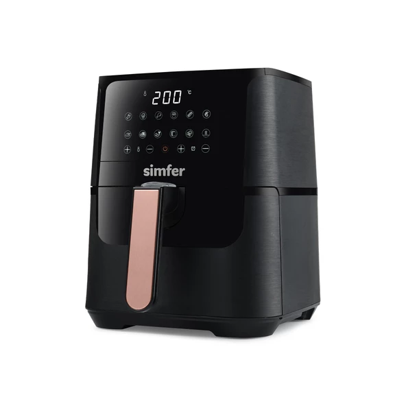 Simfer SK-6701 Air Fry Smart Siyah 4L Dijital - 2