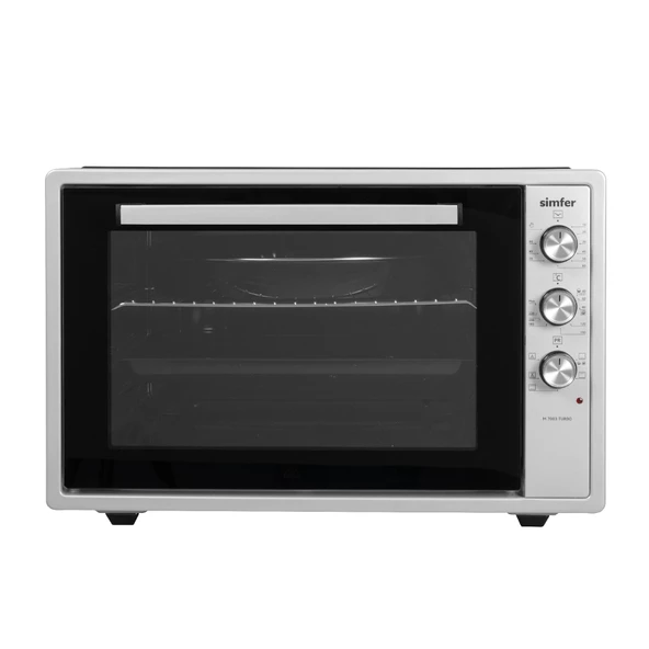 Simfer 7003 İnox Gri 70 Litre Turbo Midi/Mini Fırın - 2