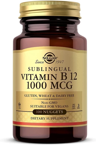 Solgar Vitamin B-12 1000 mcg 1