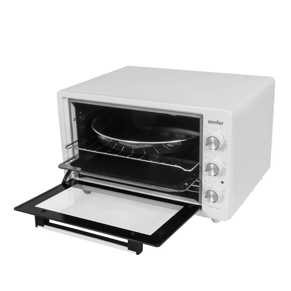 Simfer 4242 Beyaz 42 Litre Turbo Midi/Mini Fırın - 4