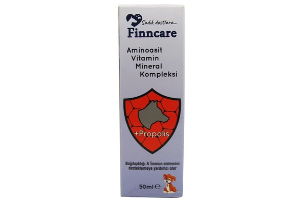 Aminoasit Vitamin Mineral Kompleksi Kedi Köpek ve Kuşlar İçin 50ml. - 2