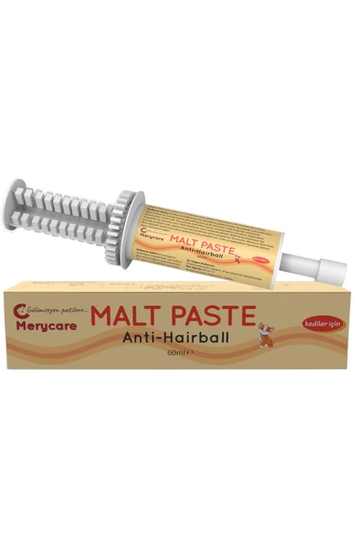 Kediler İçin Malt Paste 60ml Enjektör