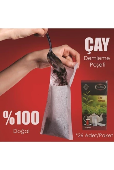 Çay Demleme Poşeti (çay Filtresi)  20 Paket  (520 Poşet) - 2