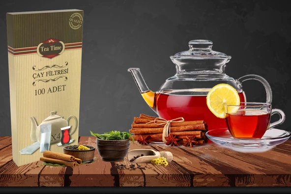 Çay Filtresi 10 Kutu 100'lü Çay Filtresi 1000 Filtre Premium Kalite - 4