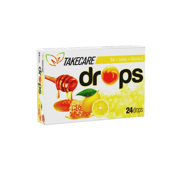 Bal Limon aromalı Vitamin C içeren 24'lü DROPS 3'lü Paket - 2