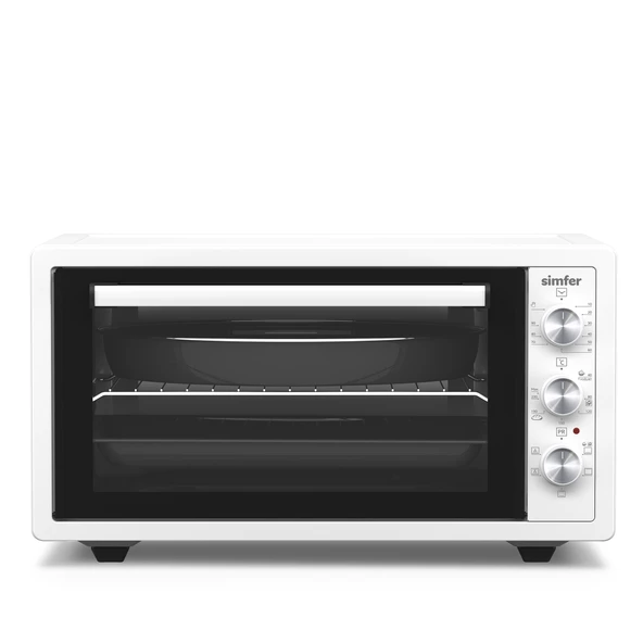 Simfer 4502 Beyaz 45 Litre Turbo Midi/Mini Fırın - 2