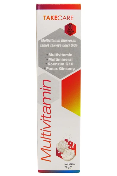 Takecare Multivitamin Multimineral 20 Efervesan Tablet - 2