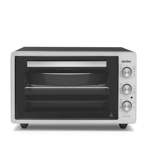 Simfer 4244 İnox Gri 42 Litre Turbo Midi/Mini Fırın - 3