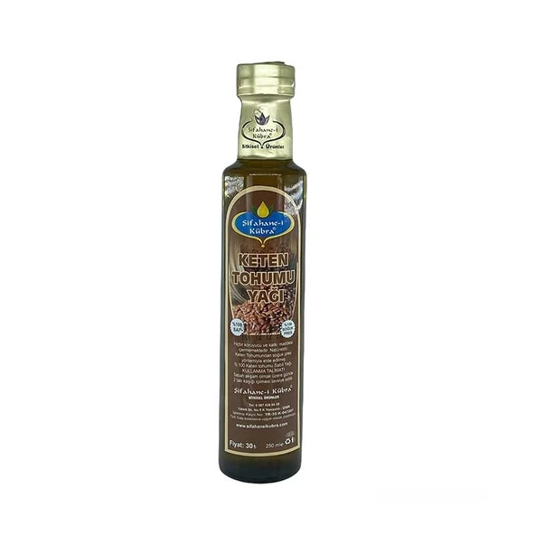 Şifahane-i Kübra Keten Tohumu Yağı - 250 ml