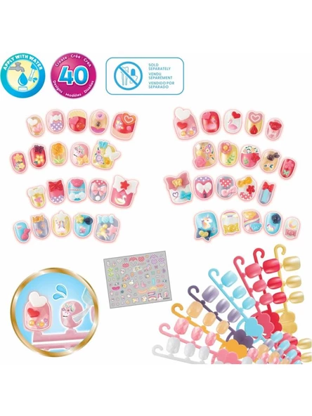 Adore Oyuncak AquaBeads Tırnak Yıldız ve Unicorn Yedek Kit 35060 - 2