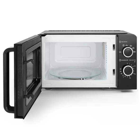 Simfer SK 4603 700W 20 Litre Mekanik Mikrodalga Fırın Siyah - 3