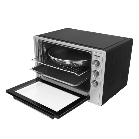Simfer 7003 İnox Gri 70 Litre Turbo Midi/Mini Fırın - 3
