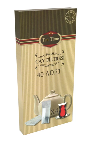 Çay Filtresi 10 Kutu 40'lı 400 Adet Filtre Large Boy Premium Kalite Çay Poşeti - 4