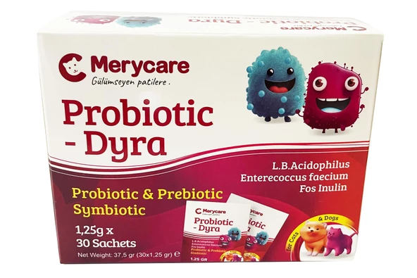 Kedi ve Köpekler için Probiyotik Dyra 30X1,25gr - 2
