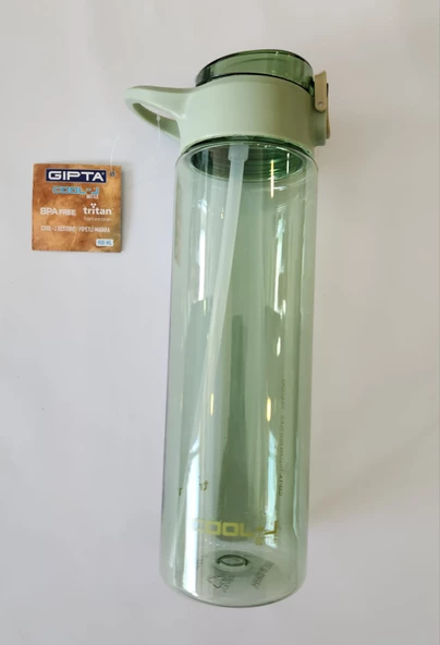 Gıpta Cool-J Restor Yeşil 900ML Pipetli Tritan Matara