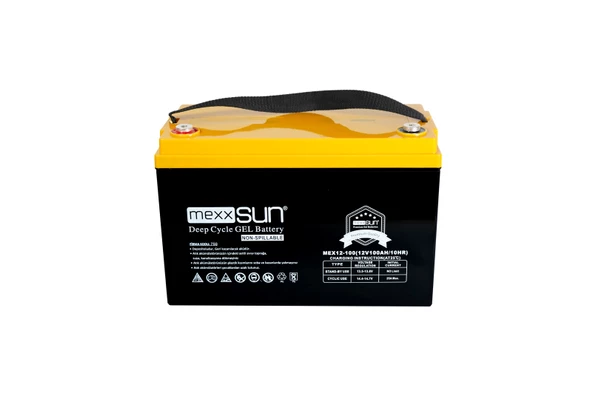 Mexxsun Jel Akü 12V 100Ah (Mex12-100) - 2