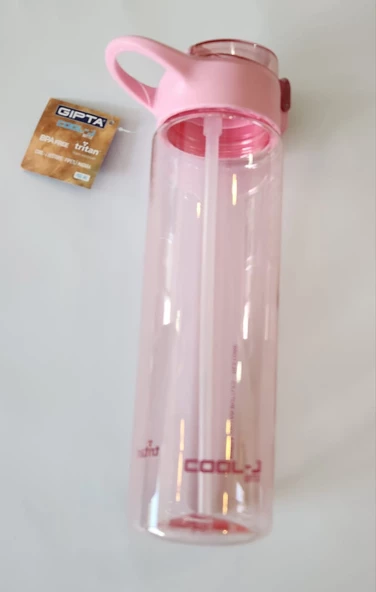 Gıpta Cool-J Restor Pembe 900ML Pipetli Tritan Matara