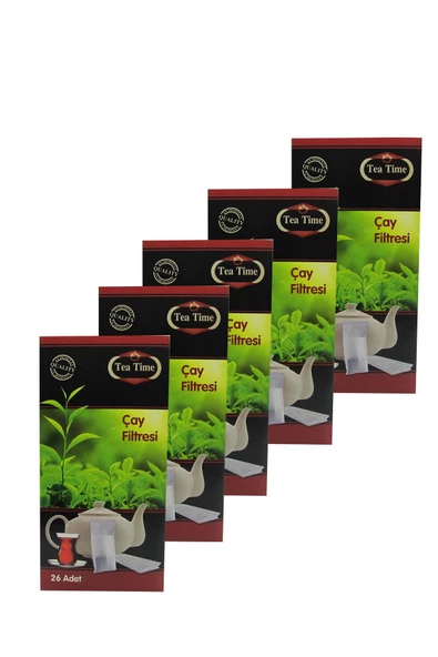 Çay Filtresi 5 Paket 130 Premium Kalite