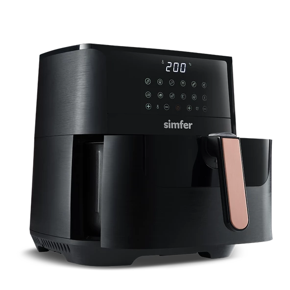 Simfer SK-6704 Air Fry Smart Siyah 8L Dijital - 8