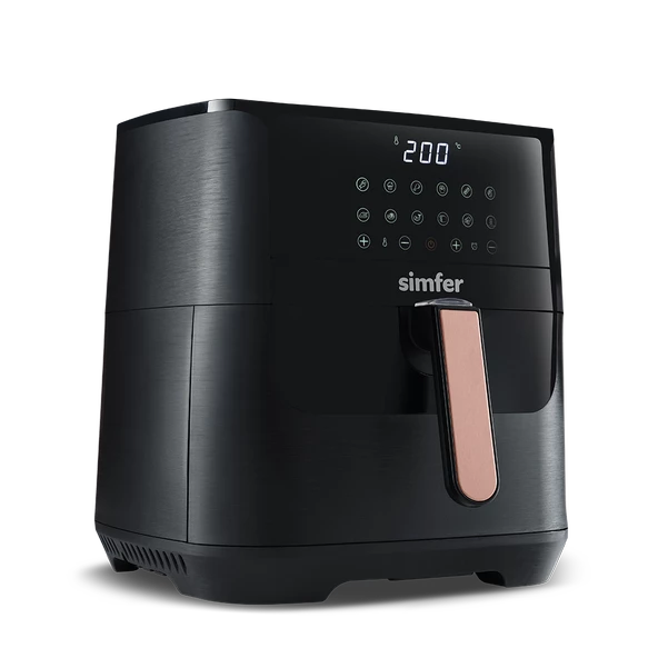 Simfer SK-6704 Air Fry Smart Siyah 8L Dijital - 7