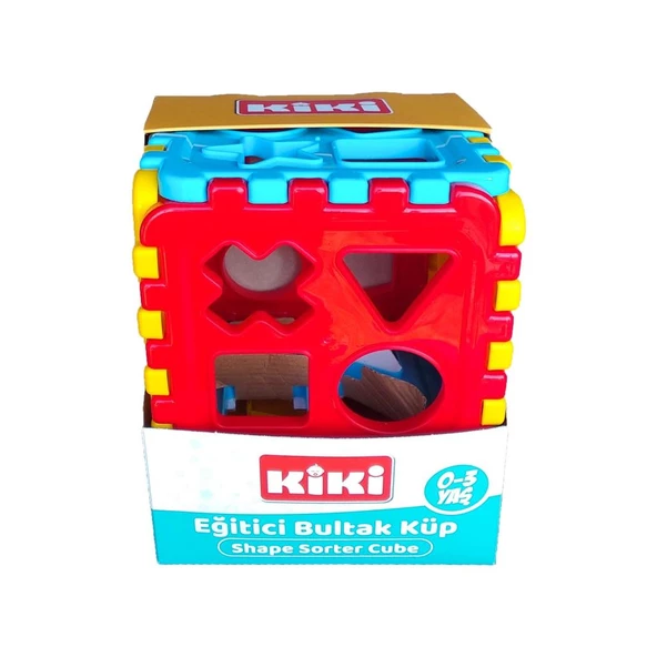 Kiki Eğitici Bul-Tak Küp 12 Parça Eğitici Oyuncak - 2