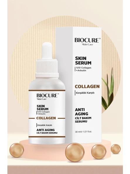 Biocure Collagen Kırısıklık Karşıtı Cilt Bakım Serumu 30 Ml.