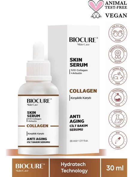 Biocure Collagen Kırısıklık Karşıtı Cilt Bakım Serumu 30 Ml. - 3