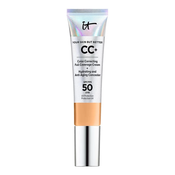 It Cosmetics CC+ Cream Full Coverage Fondöten SPF50+ - Neutral Tan - 1