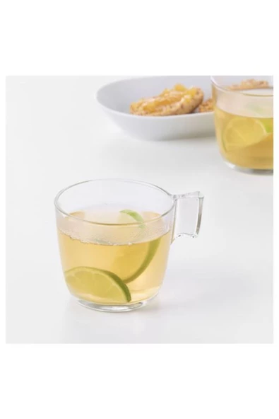 IKEA Stelna 23 cl Kupa Fincan Özel Sertleştirilmiş Temperli Cam - 2