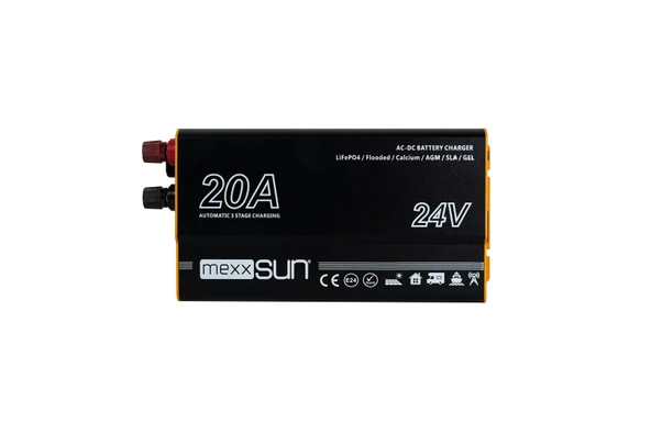 Mexxsun AC-DC Akü Şarj Cihazı 24V-20A - 4