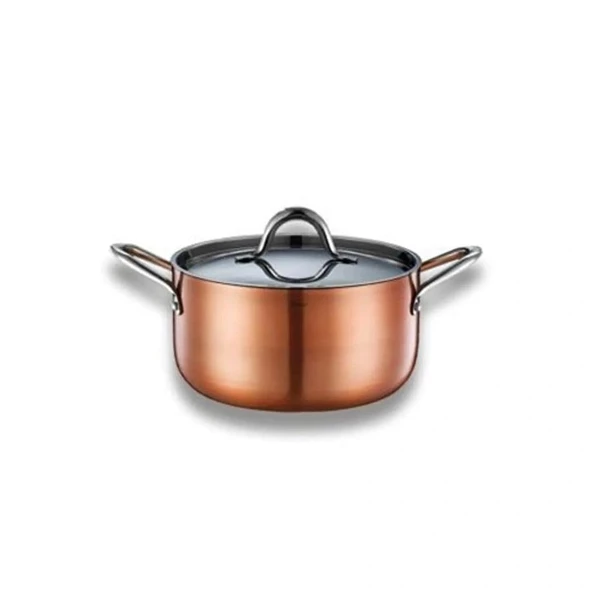 Brioni Copperfield İndiksüyon Derin Tencere 18 cm CPF129 - 2