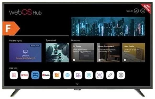 Hi-Level HL43DMN540 Full HD 43" 109 Ekran Uydu Alıcılı webOS Smart LED TV Sihirli Kumanda