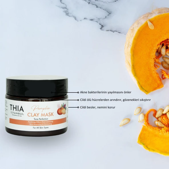 THIA İstanbul Pumpkin Clay Mask