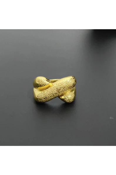 Altın Kaplama Bijuteri Yüzük 5 - Resim 2