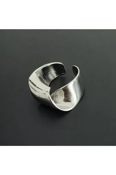 Kurdela Model Gümüş Kaplama Bijuteri Yüzük ürün görseli