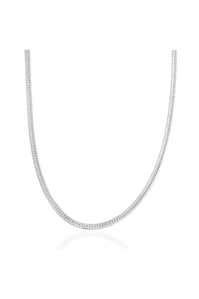 Unisex Kalın Zincir Kolye Ürgü Modeli 52 cm 925 Ayar Gümüş ürün görseli