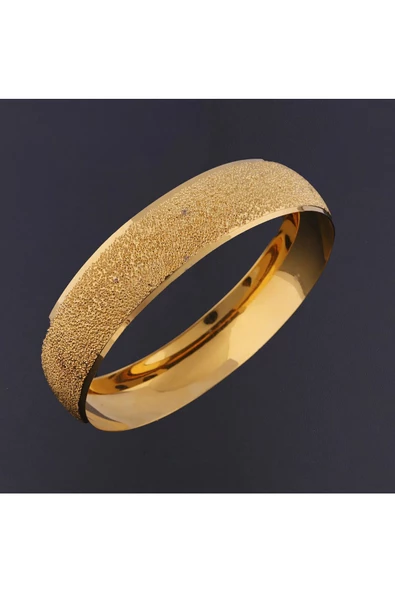 22 Ayar Altın Kaplama Lazer Modeli Bijuteri Bilezik3