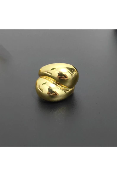 Damla Modeli 1 Altın Kaplama Bijuteri Yüzük ürün görseli