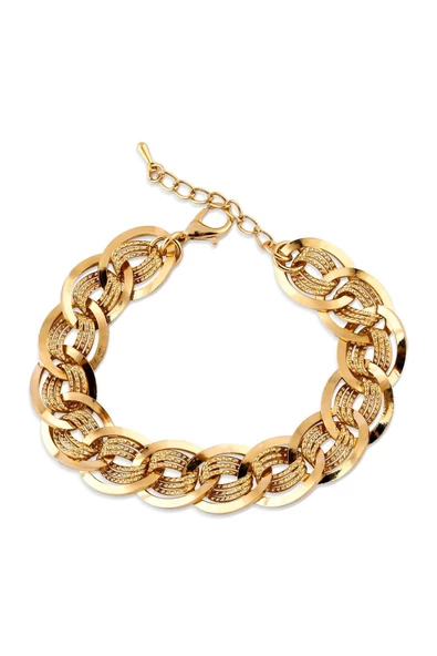 Bijuteri Bileklik Zincir 22 Ayar Altın Kaplama ürün görseli