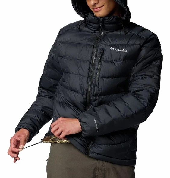Columbia Labyrinth Loop Hooded Erkek Mont WO3560 - Resim 3