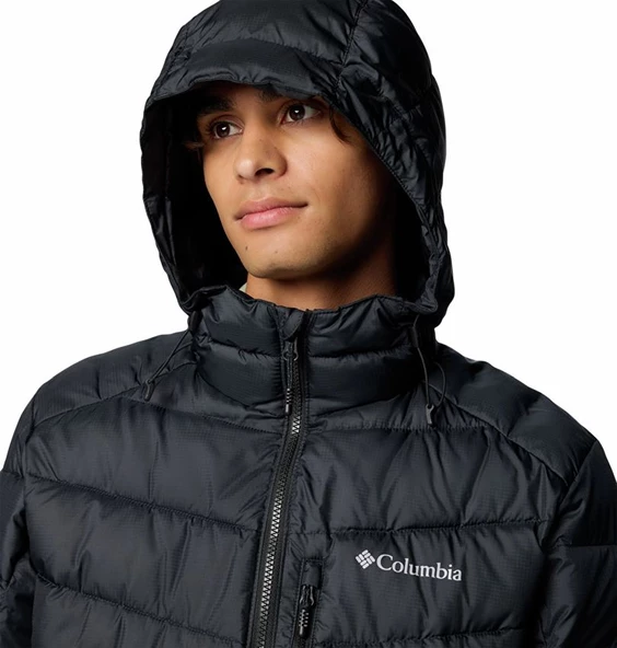Columbia Labyrinth Loop Hooded Erkek Mont WO3560 - Resim 5